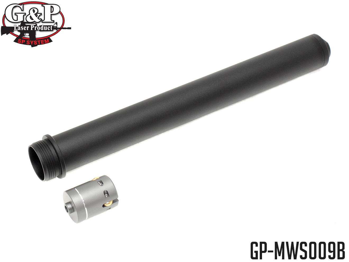 楽天市場】G&P TM GBB M4 MWS バッファチューブ FOR MAGPUL PRS(ロング
