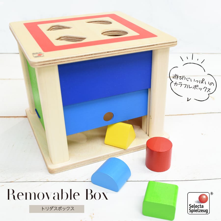 楽天市場】【TOYS】Selecta トリダスボックス（SE62019）セレクタ社 形