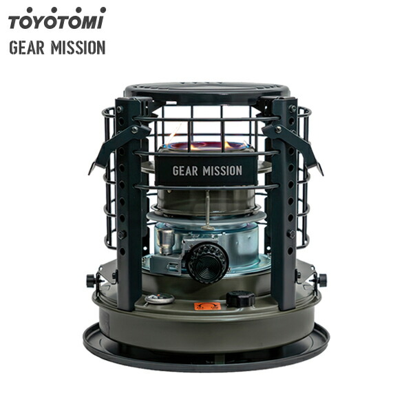 楽天市場】トヨトミ ギアミッション 石油コンロ K3-GM1 オリーブ