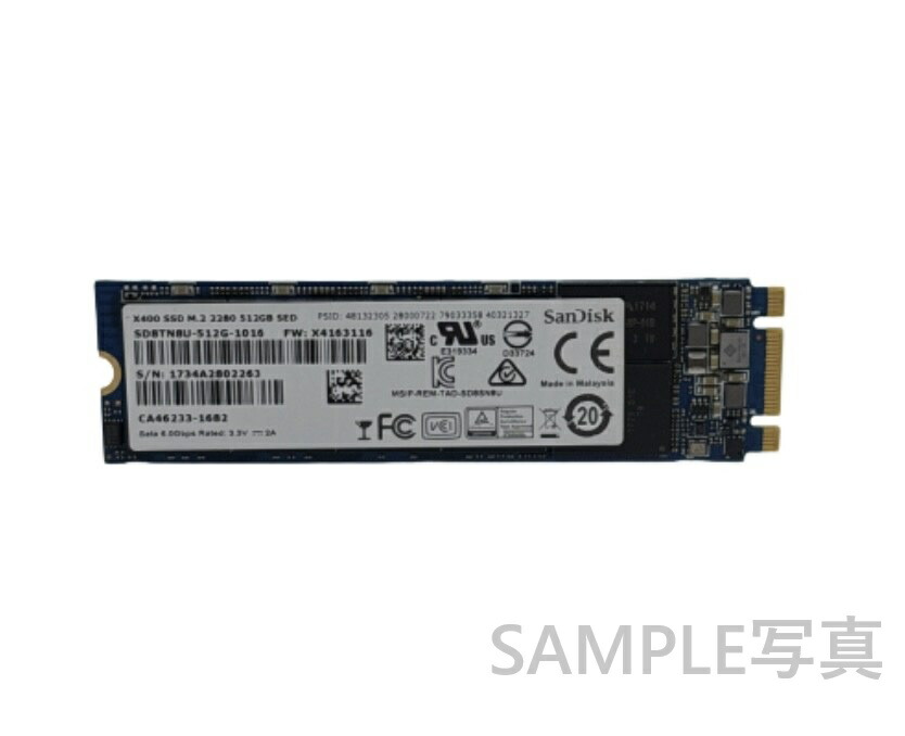 楽天市場】SANDISK X400シリーズ 内蔵SSD M.2 SATA 6Gb/s 2280 128GB