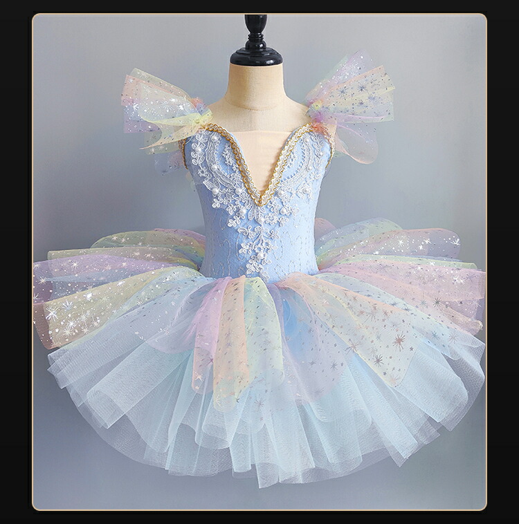 楽天市場】バレエ 衣装 ワンピース 子供用 新体操 練習着 レオタード