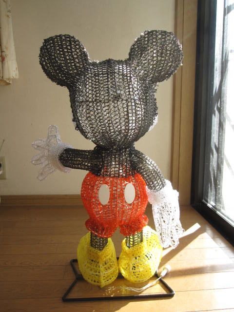 楽天市場】【イルミネーション】 モチーフライト ミッキーマウス