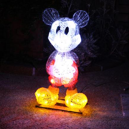 楽天市場】【イルミネーション】 モチーフライト ミッキーマウス 小