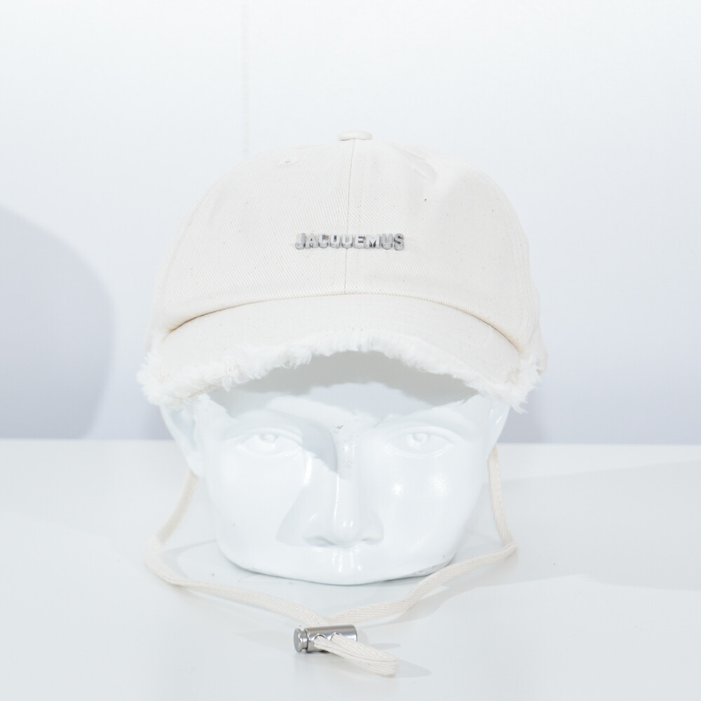 楽天市場】JACQUEMUS 帽子 キャップ 紐付 メンズ フリンジ ジャック