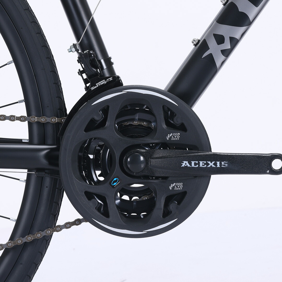 楽天市場】【ポイント5倍実施中】クロスバイク 自転車 ACEXIS シマノ21