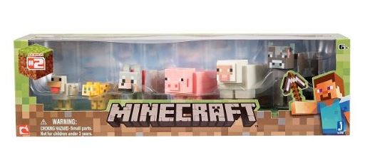 楽天市場】マインクラフト Minecraft アニマルトイ フィギュア 6パック