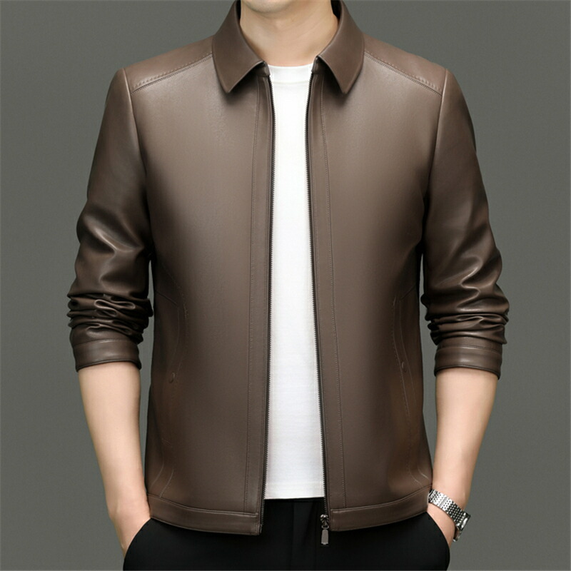 楽天市場】レザージャケット メンズ 本革 ジャケット 秋冬 厚手 革