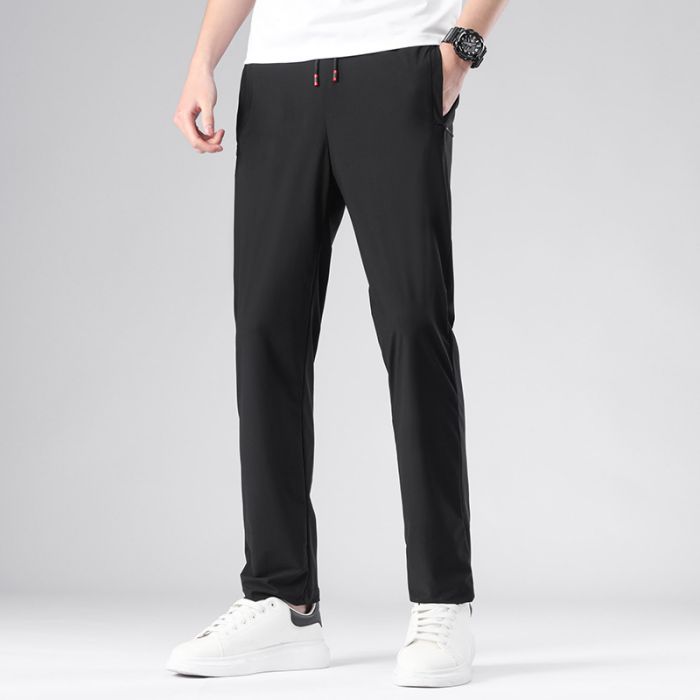 楽天市場】メンズ アイスシルクパンツ 接触冷感 ロングパンツ スポーツ