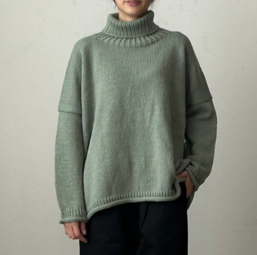 楽天市場】utilite(ユティリテ）ペルーニットタートルネックプル