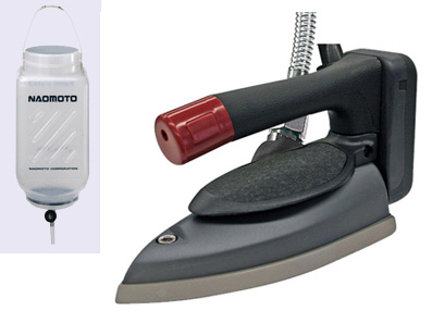 楽天市場】ハイスチームアイロン＋水タンクセット（タンク吊り下げ型