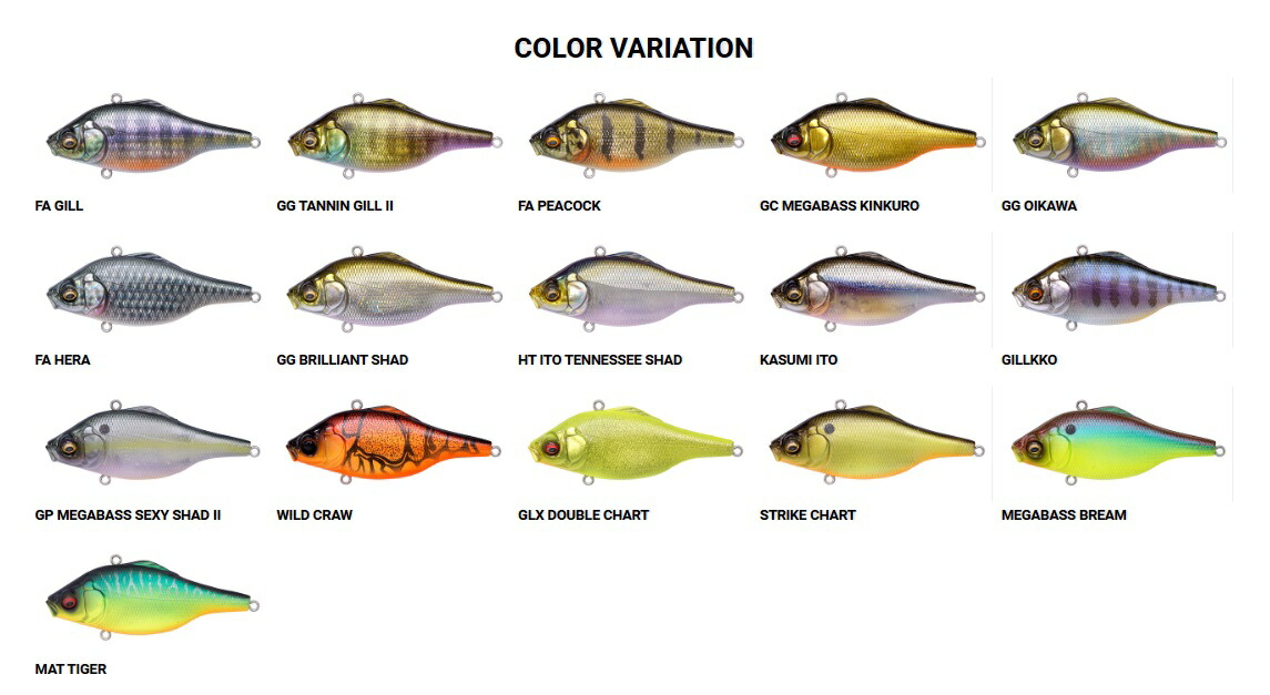 楽天市場】Megabass(メガバス) バイブレーションX ウルトラ サイレント