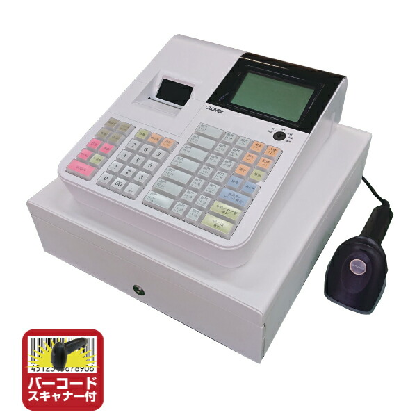 楽天市場】レジスター クローバー電子 JET-680 感熱紙タイプ バー