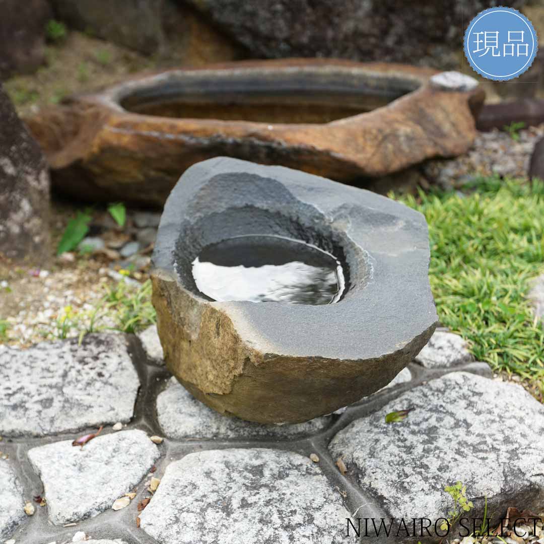 楽天市場】【水鉢】ミズバチ 玄武岩 割肌 インドネシア産 ジャワ島