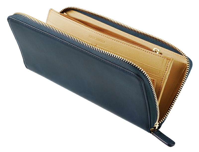 楽天市場】本革 財布 メンズ 長財布 革財布 ラウンドファスナー