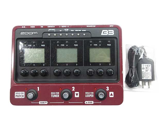 楽天市場】ZOOM B3（楽器・音響機器）の通販