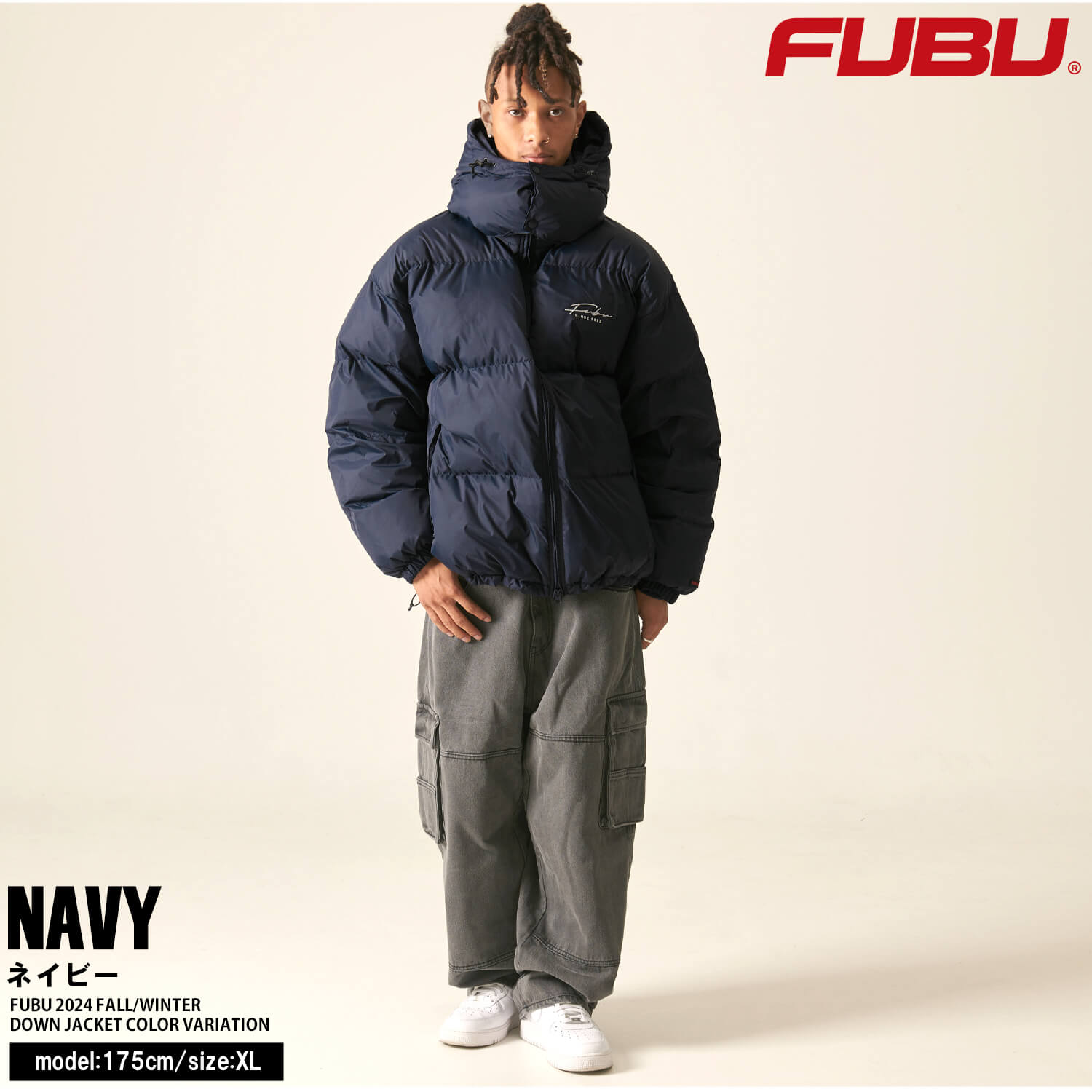 楽天市場】【クーポンで30%OFF】 FUBU フブ 中綿ジャケット メンズ