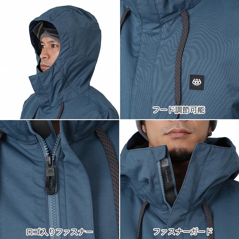 楽天市場】最大2000円OFF券配布 シックスエイトシックス 686 メンズ