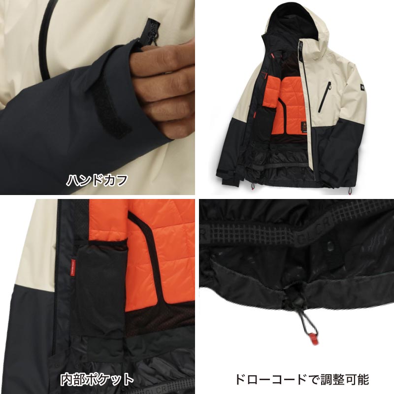 楽天市場】686/シックスエイトシックス メンズ スノージャケット MENS