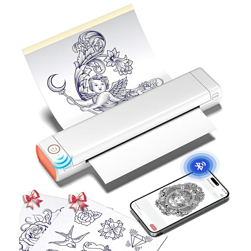 楽天市場】[レビュー特典] スマホ モバイルプリンター A4幅 Phomemo