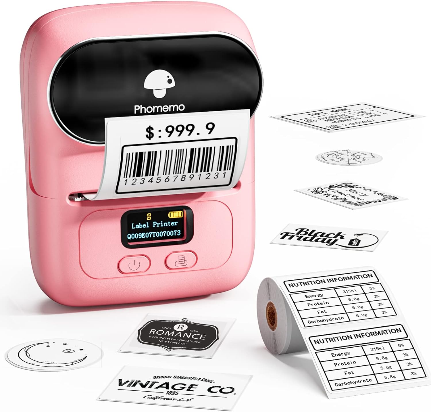 楽天市場】[レビュー特典] Phomemo M110 ラベルライター 家庭用 スマホ