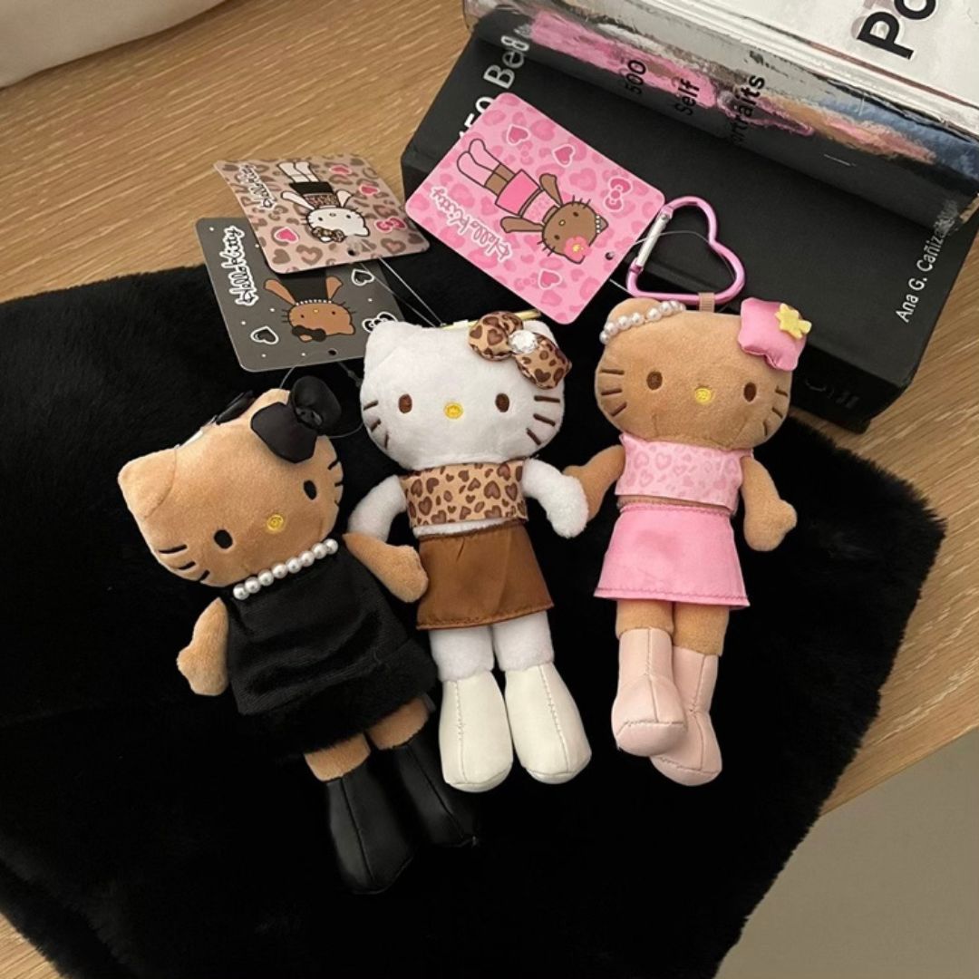 楽天市場】ハローキティ 足長キティ チャーム キーリング 日焼けキティ