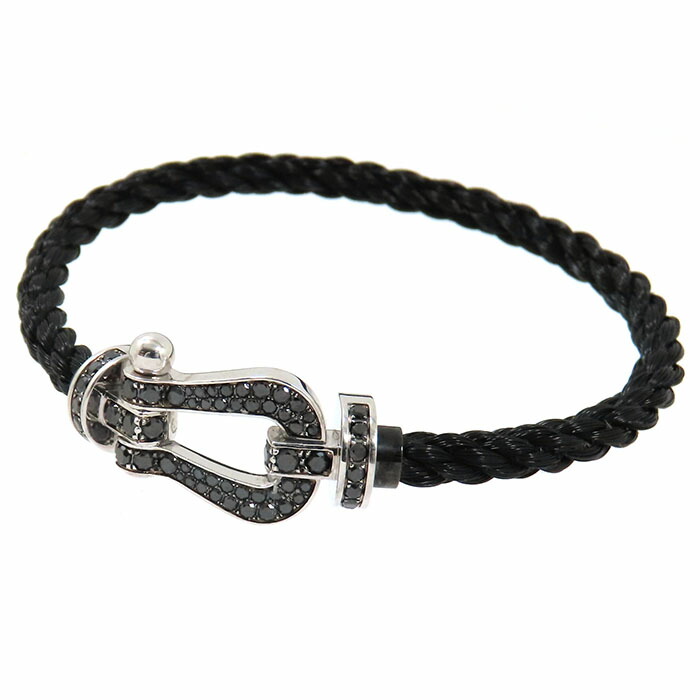 楽天市場】FRED フレッド フォース10 LM ブラックダイヤ ブレスレット