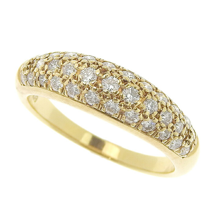 楽天市場】TASAKI タサキ ダイヤリング K18YG 750 イエローゴールド