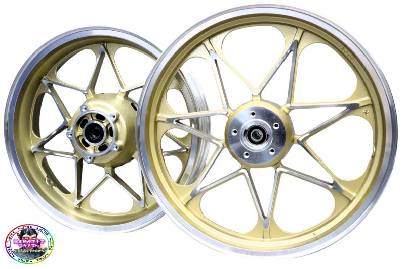 楽天市場】【利益還元】ZRX400 キャストホイール 金 / ゴールドセブン