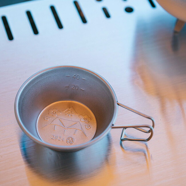 楽天市場】スノーピーク チタンミニシェラカップ 2024 SPRING EDITION