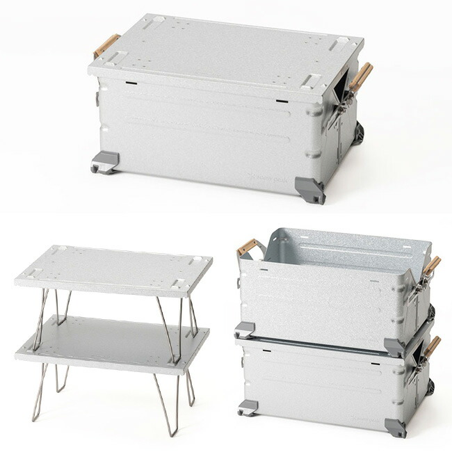 楽天市場】スノーピーク シェルフコンテナ リッドラック25 snow peak