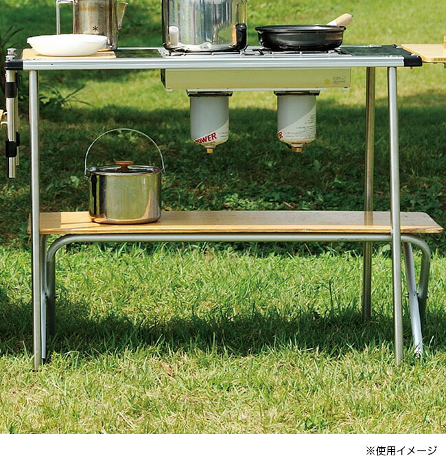 楽天市場】スノーピーク フォールディングシェルフロング竹 snow peak