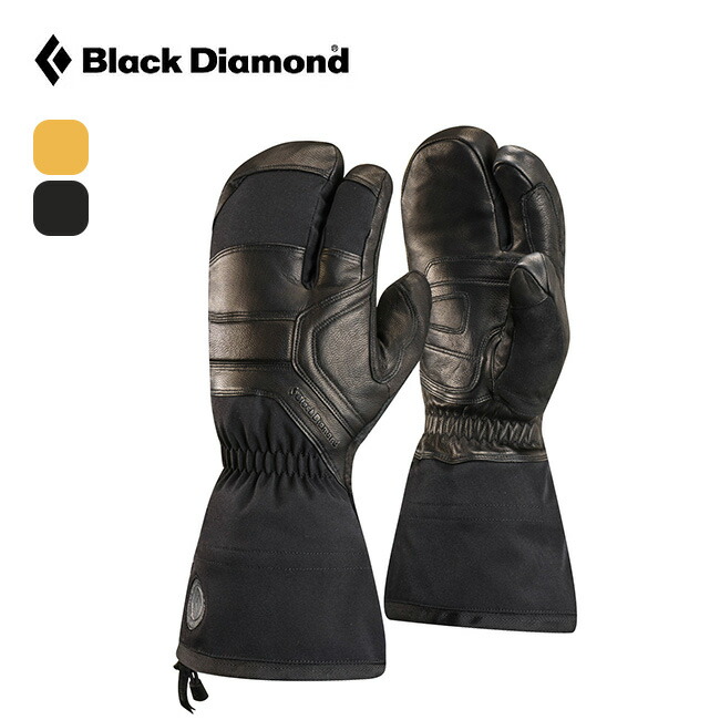 楽天市場】ブラックダイヤモンド ガイド フィンガー グローブ Black