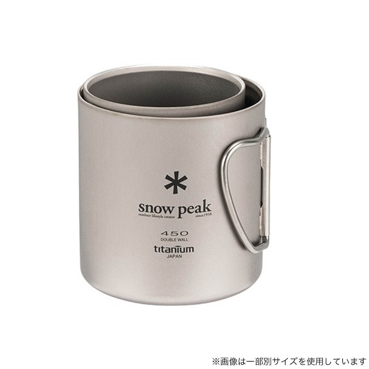 楽天市場】スノーピーク チタンダブルマグ 450 snow peak Titanium