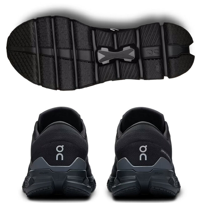 on cloud x4 スニーカー ワークアウト 23.5 黒 Black NEW Men's On