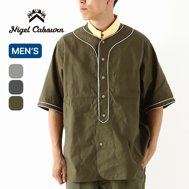 楽天市場】ナイジェルケーボン ベースボールシャツS/Sタイプ2 NIGEL