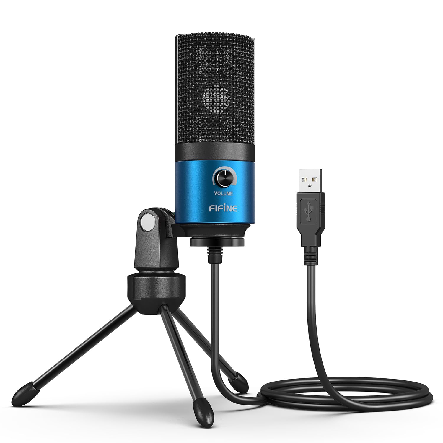 楽天市場】【送料無料】FIFINE USB コンデンサーマイク PC PS4 通話用