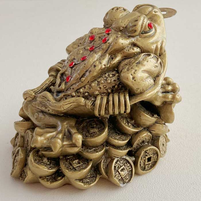 楽天市場】韓国 開運ガマガエル 三脚蟾蜍（さんきゃくせんそ） 銭