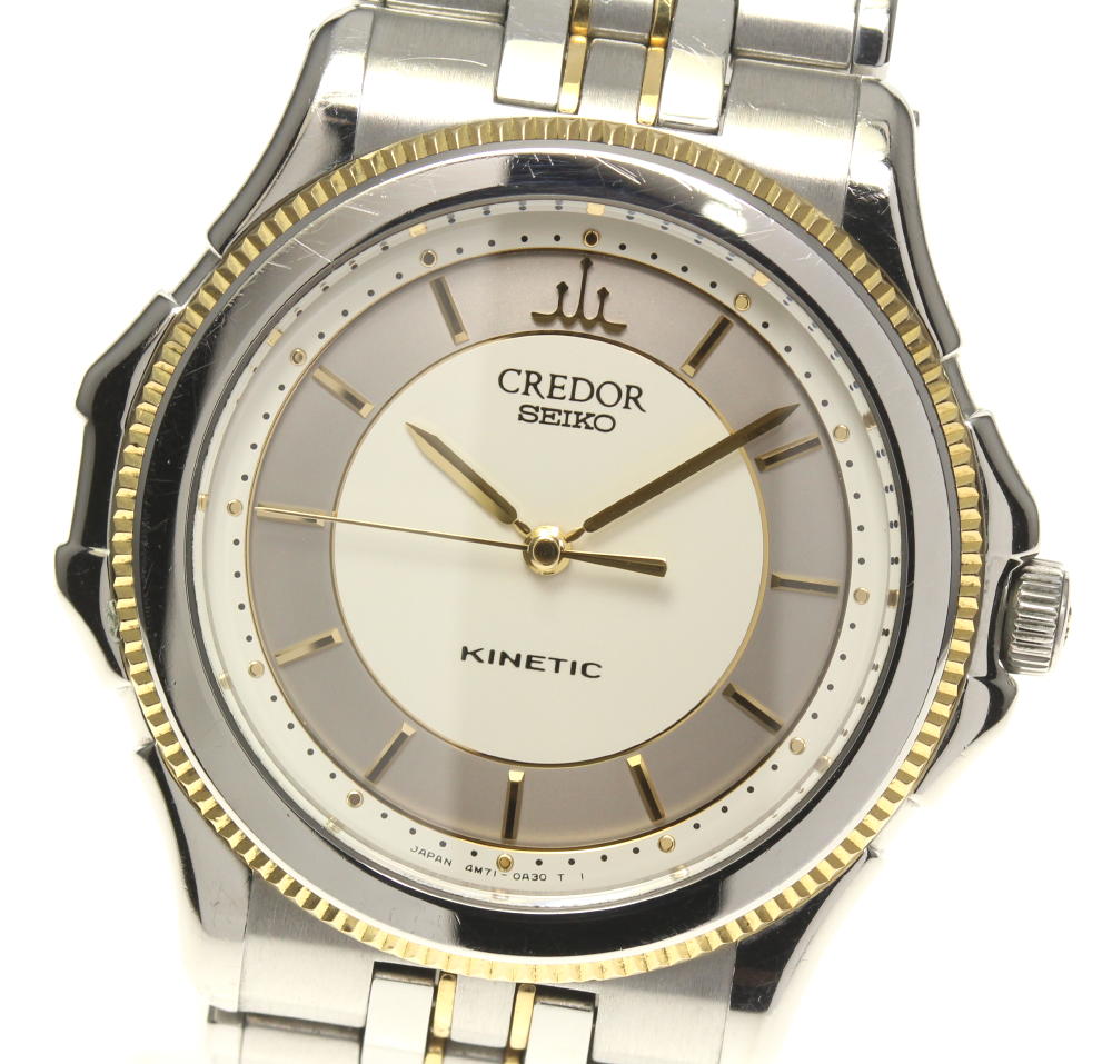 楽天市場】【SEIKO】セイコー クレドール キネティック K18YGベゼル