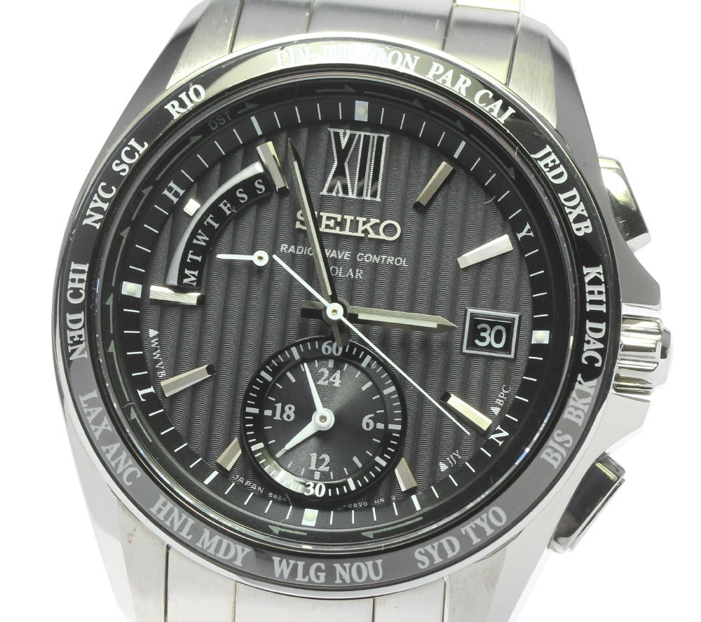 楽天市場】【SEIKO】セイコー ブライツ ワールドタイム デイデイト