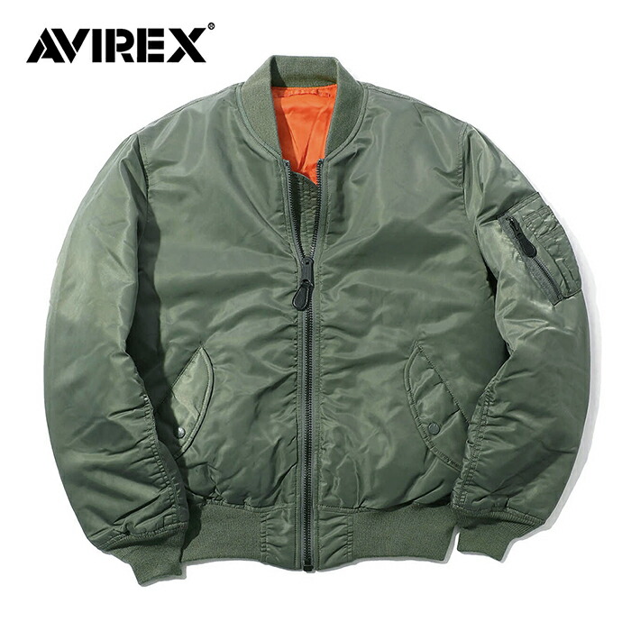 楽天市場】AVIREX アヴィレックス MA-1 コマーシャル (リバーシブル