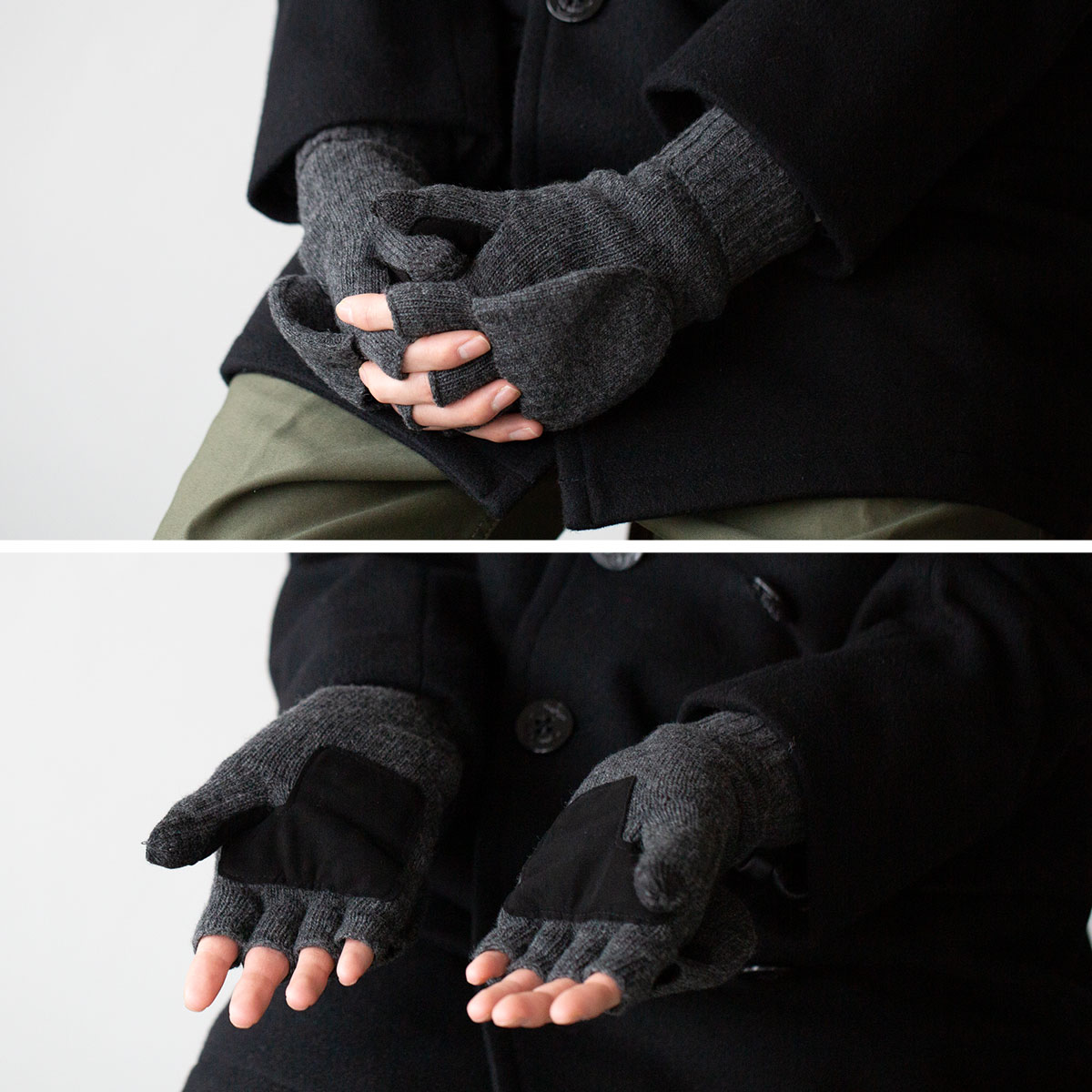 楽天市場】ポロ ラルフローレン 指なし ミトン 2WAY 手袋 POLO