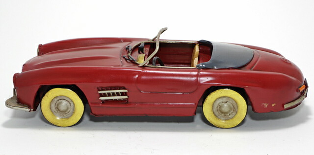 楽天市場】ブリキ おもちゃ MBZ-SL RED（ベンツSL）L25cm ブリキの