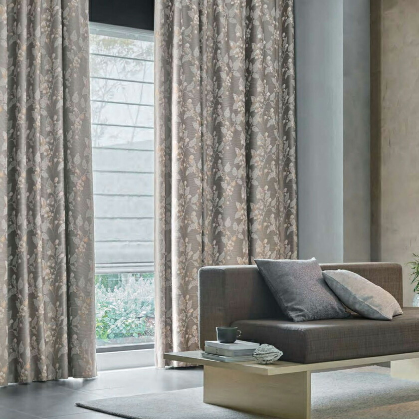 MODE S オーダーカーテン D-8213～8214▽ドレスアップ(形態安定加工) 約2倍