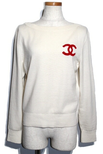 楽天市場】【送料無料】CHANEL シャネル ニットプルオーバー