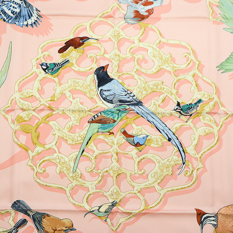 楽天市場】【未使用品】エルメス カレ90 OISEAUX DE L'INDE ET DE L