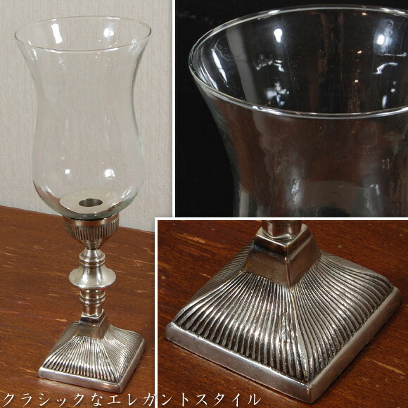 楽天市場】Finlay フィンレイ ガラス＆ブラス ハリケーンキャンドル