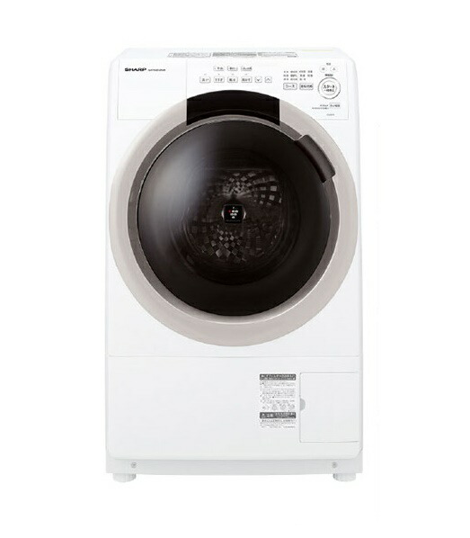 楽天市場】シャープ (左開き) 7.0kgドラム式洗濯乾燥機 ES-S7K-CL
