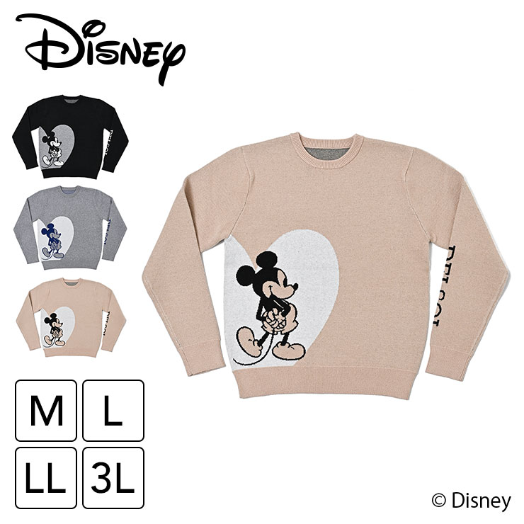 早い者勝ち！セール今期DELSOLデルソルLLゴルフセーター美品ミッキー