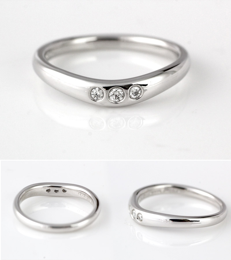 楽天市場】【アウトレット】11号 プラチナ ダイヤモンドリングPt Pt900