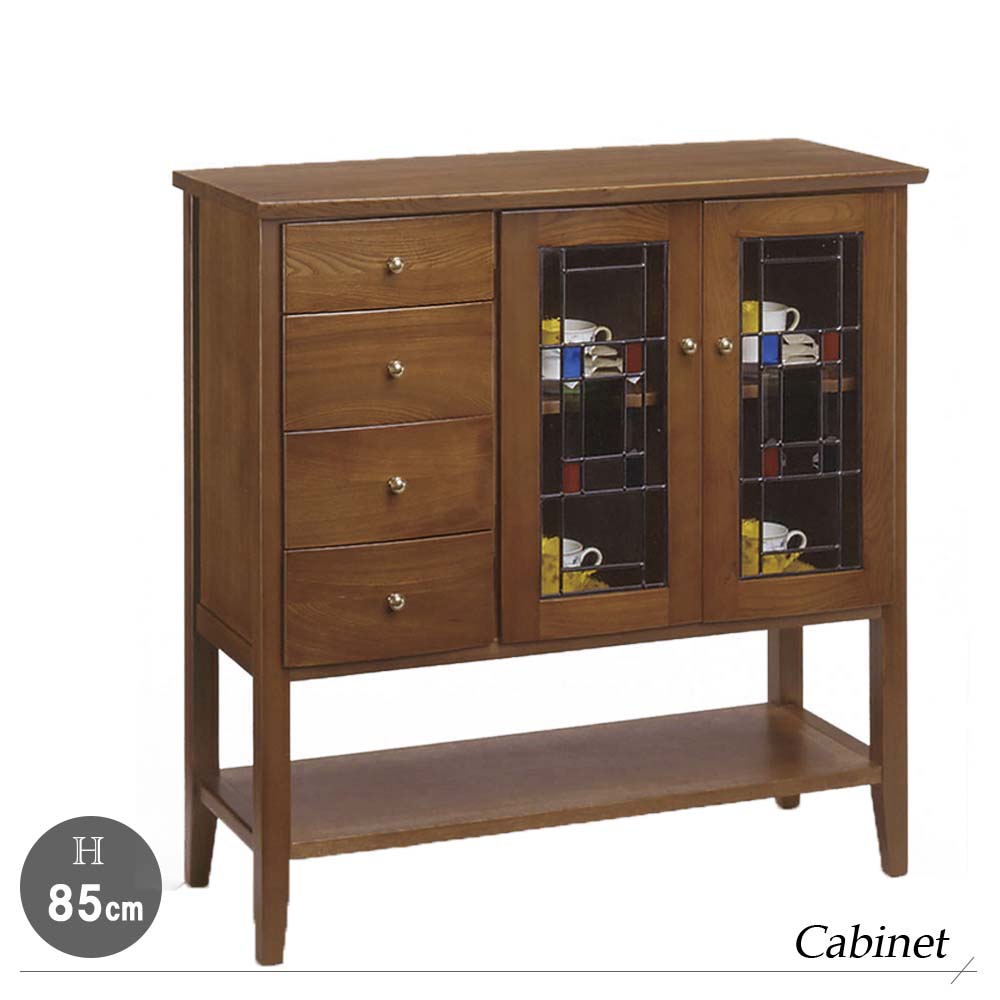 曙工芸 オーロラ3022 キャビネット 電話台 サイドボード ステンド